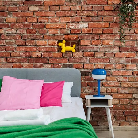 Stylish Vibrant Studio - Krakow, Podgorze Apartman Krakkó
