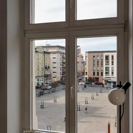 Stylish Vibrant Studio - Krakow, Podgorze Apartman