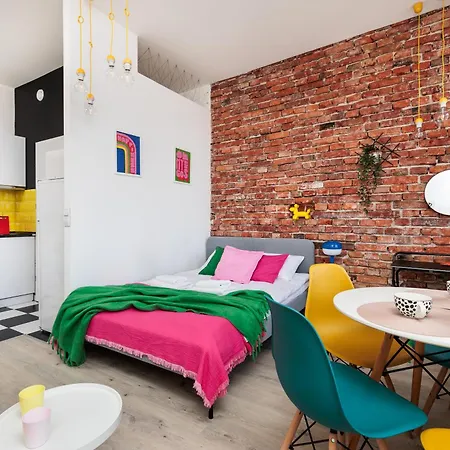 Stylish Vibrant Studio - Krakow, Podgorze Apartman Krakkó