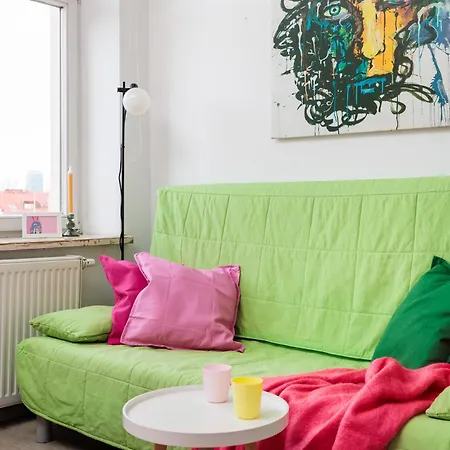 Stylish Vibrant Studio - Krakow, Podgorze Apartman Krakkó