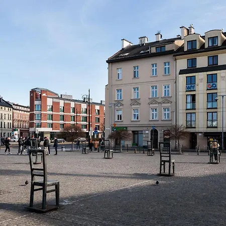 Apartman Stylish Vibrant Studio - Krakow, Podgorze Krakkó